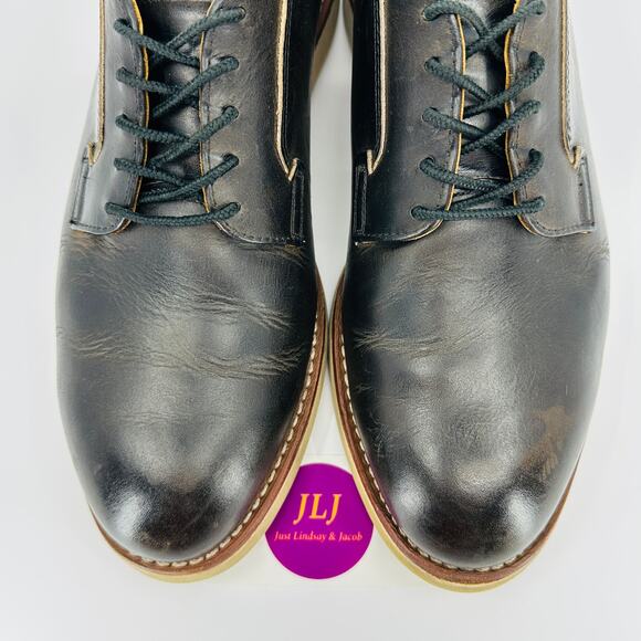 Red Wing Men's 3103 Heritage Work Postman Charcoal Leather Oxfords Size 12D - Picture 4 of 11